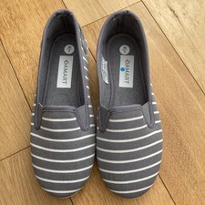 Damart shoes grey stripe uk - damart,