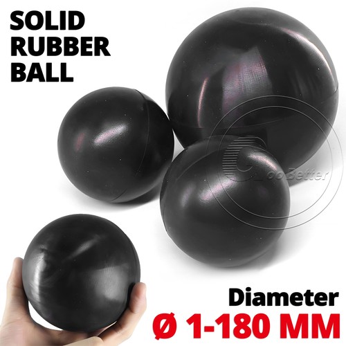 Black round solid - solid, ball