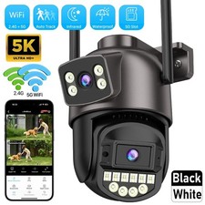 8MP 4K Wireless IP Camera WIFI Outdoor CCTV PTZ Smart Home Security IR Cam IP66