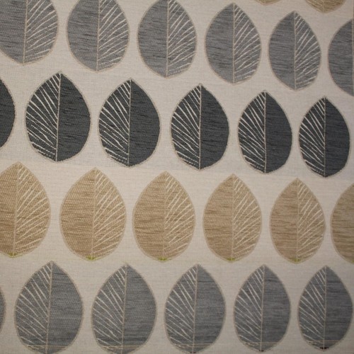 Floral curtain fabric leaf - curtain,