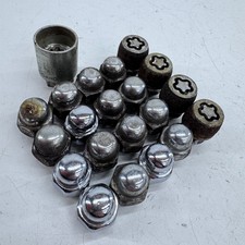 HYUNDAI I20 MK1 LOCKING WHEEL NUT SET X20 LOCK KEY NUTS BOLT STUD 12-14