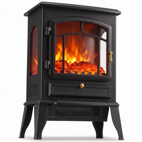 Homcom electric fireplace - electric,