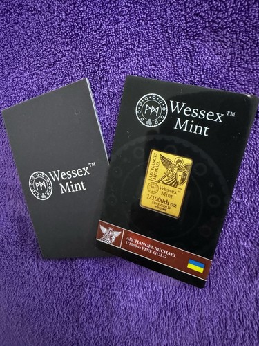 Wessex mint 1000th archangel - wessex, 1/1000th
