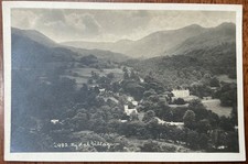 RPPC GENERAL VIEW RYDAL VILLAGE NEAR AMBLESIDE LAKE DISTRICT CUMBRIA PETTITT’S
