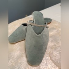 Zara rhinestone slide on