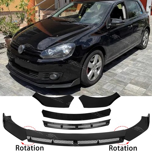 Gloss front bumper splitter - gloss,