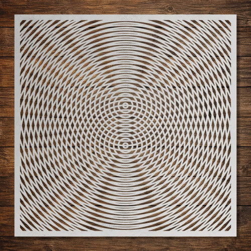 Moiré pattern stipple art - pattern,