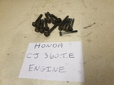 HONDA CJ 360 CB360 CAMSHAFT ROCKER COVER BOLTS classic Honda 360 engine parts 