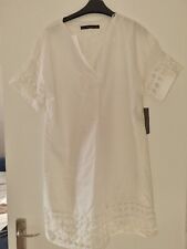 BNWT Zara WHITE COTTON CUTWORK
