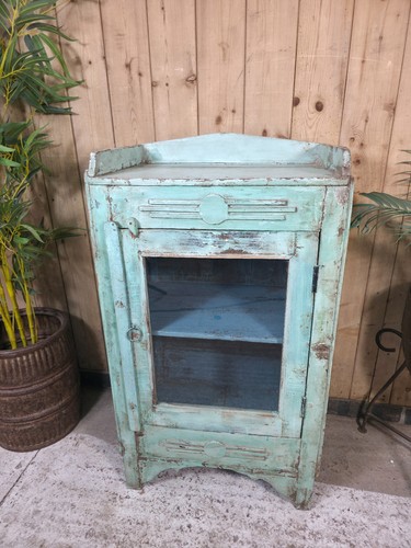Vintage indian glazed wooden - vintage,