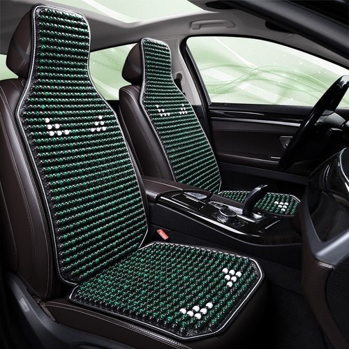 Universal wooden beaded seat - wooden,