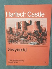 Harlech Castle: 1980s visitors