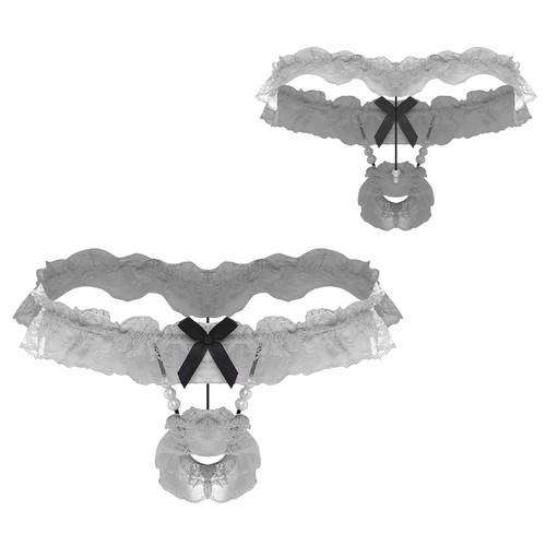 Men thong transparent - men,