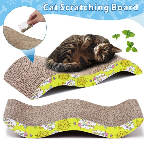 Wave shape cat scratcher - scratcher,