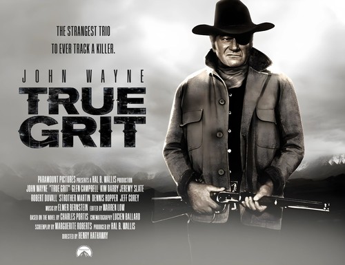 True grit 1969 quad poster - true,