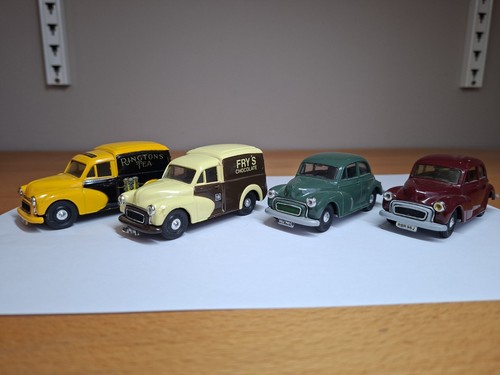 Corgi morris minor vans and - 2,