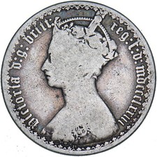 1873 Gothic Florin - Victoria