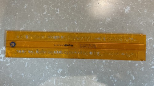 Vintage rotring lettering - vintage,