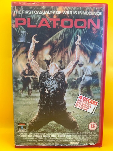 Platoon rental vhs - platoon, ex-rental