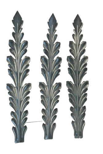 Lot stamped steel 5 - steel, 11.5"