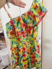 Girls Monsoon Summer Tropical Holiday Floral Jumpsuit Age 6-7
