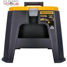 TOUGH MASTER® UPT-5047 Tool Storage Stool Tool Box with Removable Tray & Comp...