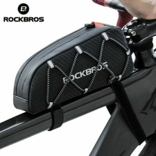 RockBros Bike Front Frame Bag Reflective Top Tube Bag Rainproof Cycling Bag