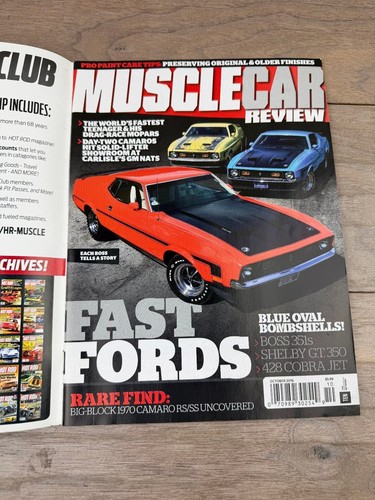 Musclecar review magazine - musclecar,