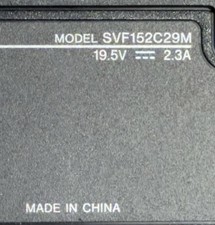 Sony Vaio SVF15 Laptop i5 1.8ghz 16 gb Ram 500gb Ssd touchscreen black