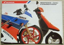 HONDA MOPEDS 125s COMMUTERS Sales Brochure Apr 1991 #2449 CN250 SA50 C90 CG125 +