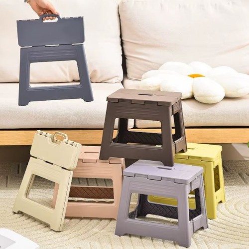 Folding camping step stool - step,