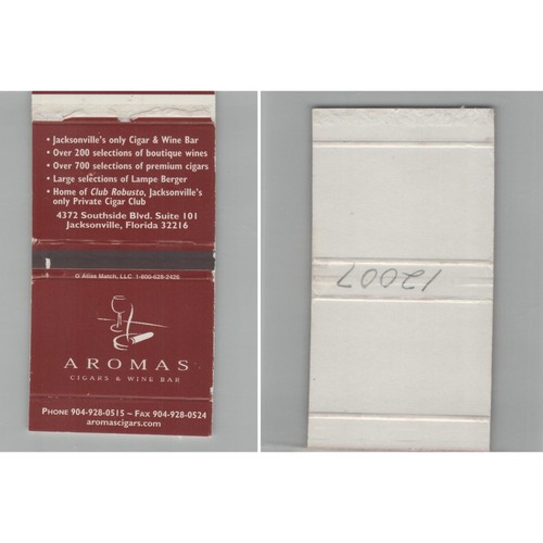 Matchbox cover aromas cigars - matchbox,