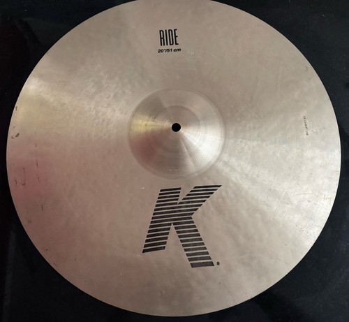 Zildjian ride cymbal used - k,