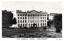 Postcard The Queen's Hotel Cheltenham Gloucestershire