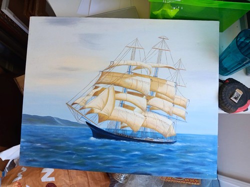 Clipper ship original - clipper, oil