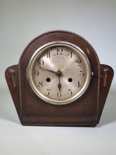 Haller  Art Deco Mantel Clock  Movement  For Restoration Repair Parts Display