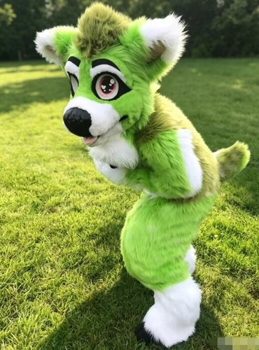 Long fur husky dog - long,