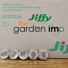 Jiffy 7 Pellets 24mm Peat Propagation Plugs Seeds Cuttings Organic Hydroponics