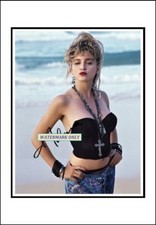 Madonna, Autographed, Cotton Canvas Image. Limited Edition (M-212)