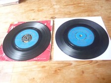 Malcolm Vaughan pair 7"s Holy City plays VG More Than Ever GOOD