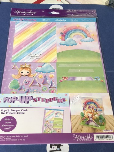 Hunkydory pop stepper card - hunkydory,