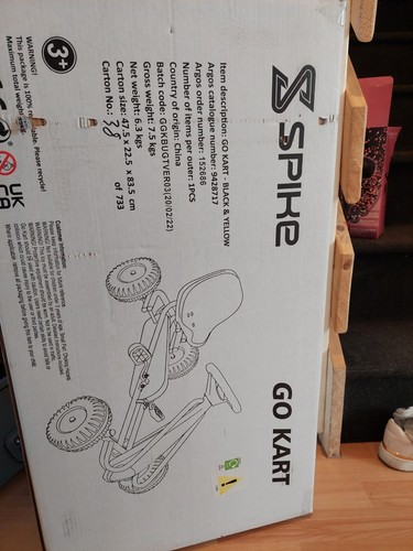 Spike kart brand - go, kart.