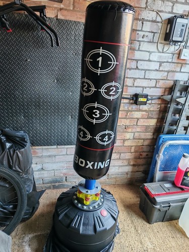 Free standing punch bag - punch, with
