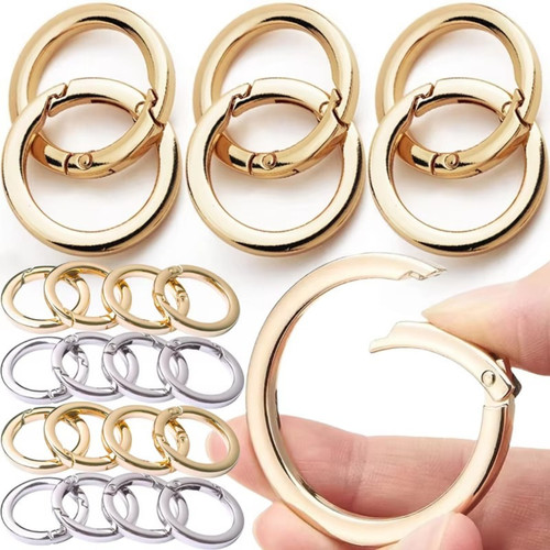 Silver push clasp various - clasp,