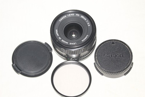 Canon 28mm prime wide - fd,