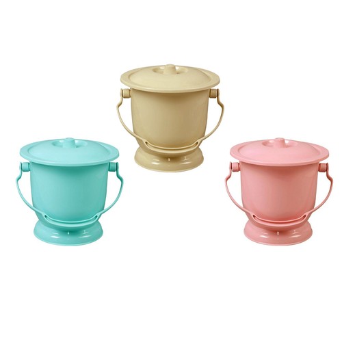 Household chamber pot with - chamber,
