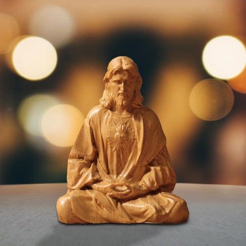 Sacred heart jesus statue - sacred,