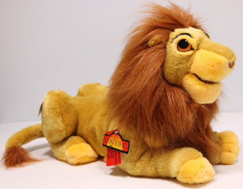 Vintage lion king simba - lion, plush