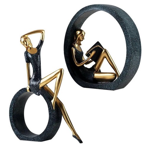 Pcs lady ornaments figurines - 2,