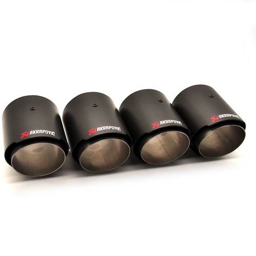 Matte carbon fiber akrapovic - 4*matte,